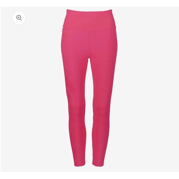 NWT Nanette Lepore side pocket 7/8 compression legging - raspberry pink - LARGE - Picture 1 of 6